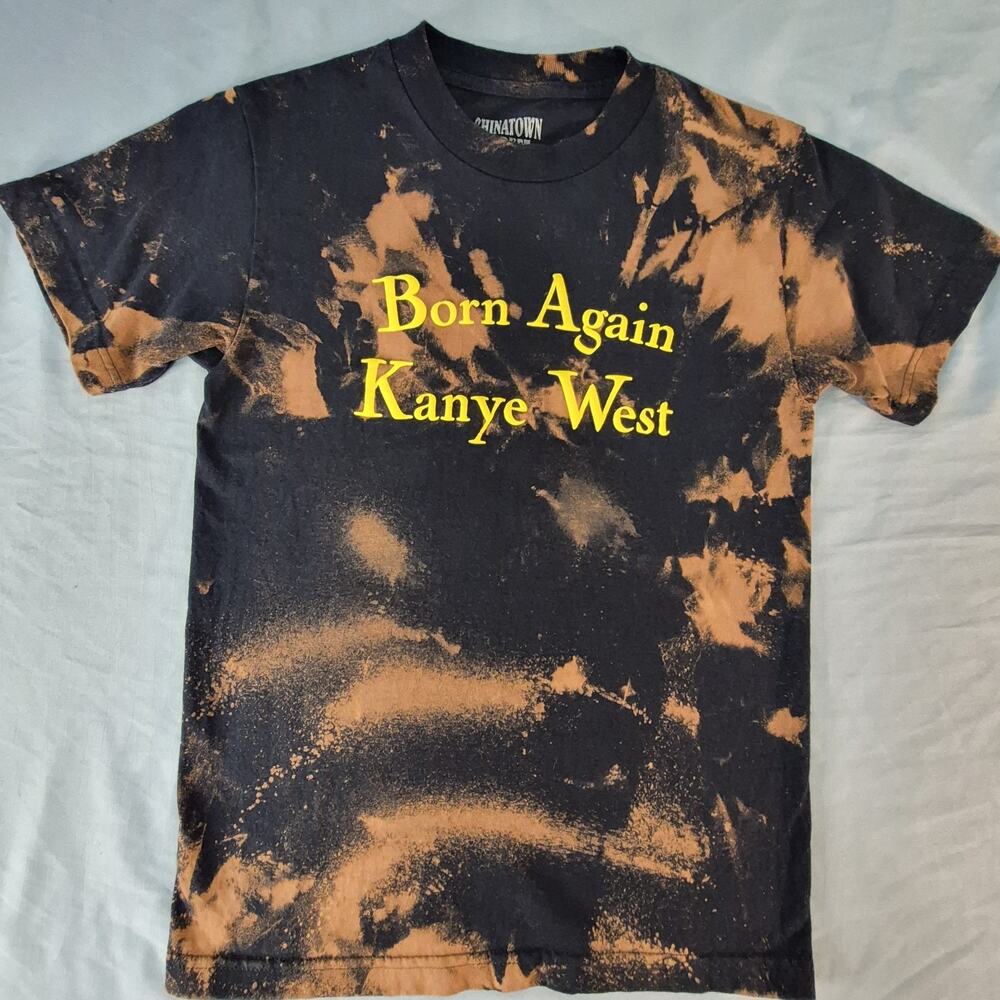 Born Again Kanye West tee shirt - By Chinatown Market - Sz S - NWOT DS Tie Dye